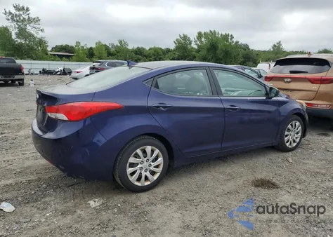 2011 Hyundai Elantra Gls z USA, uszkodzony, nr VIN 5NPDH4AE3BH059433
